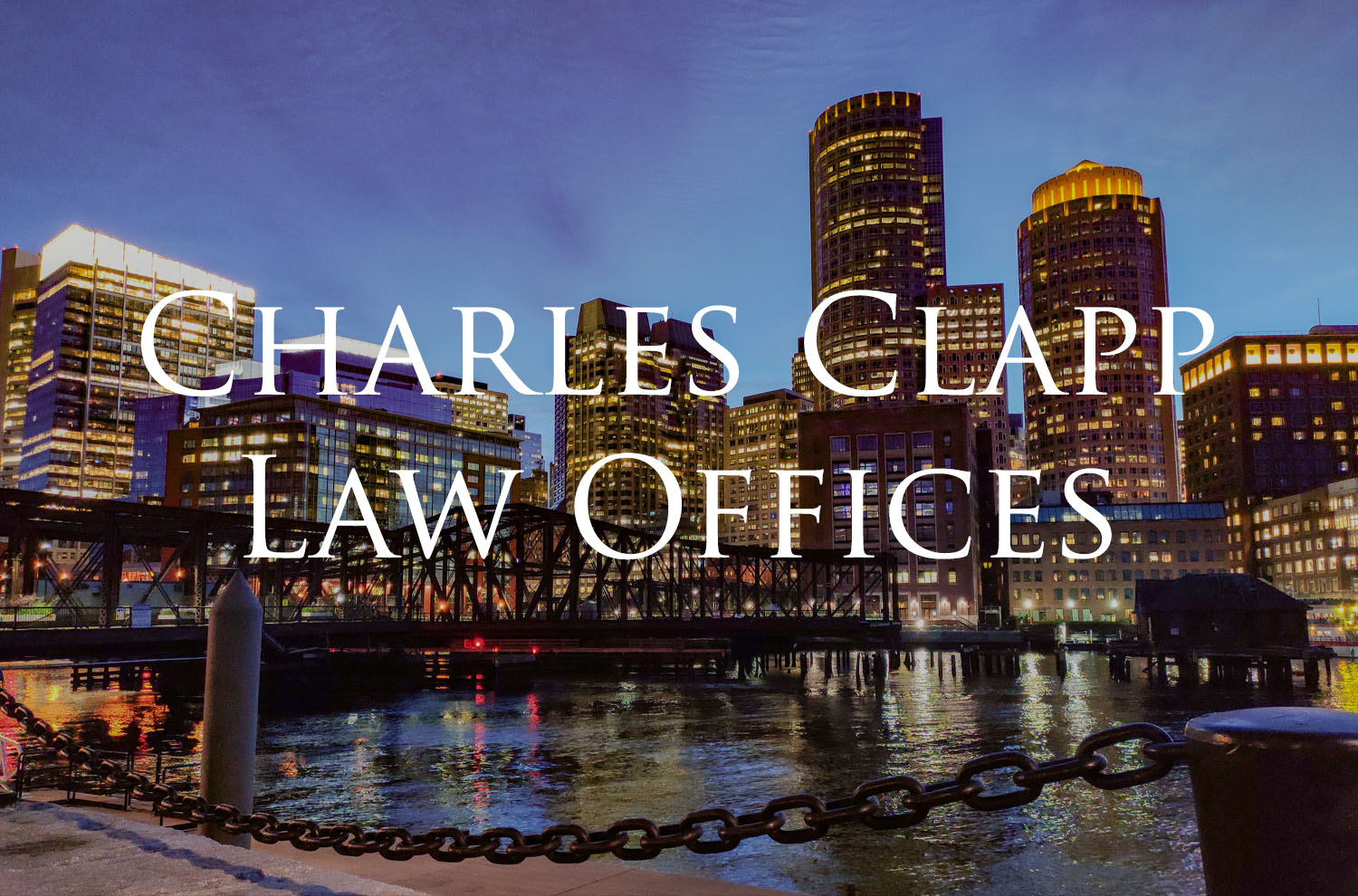 Boston Harbor and skyline