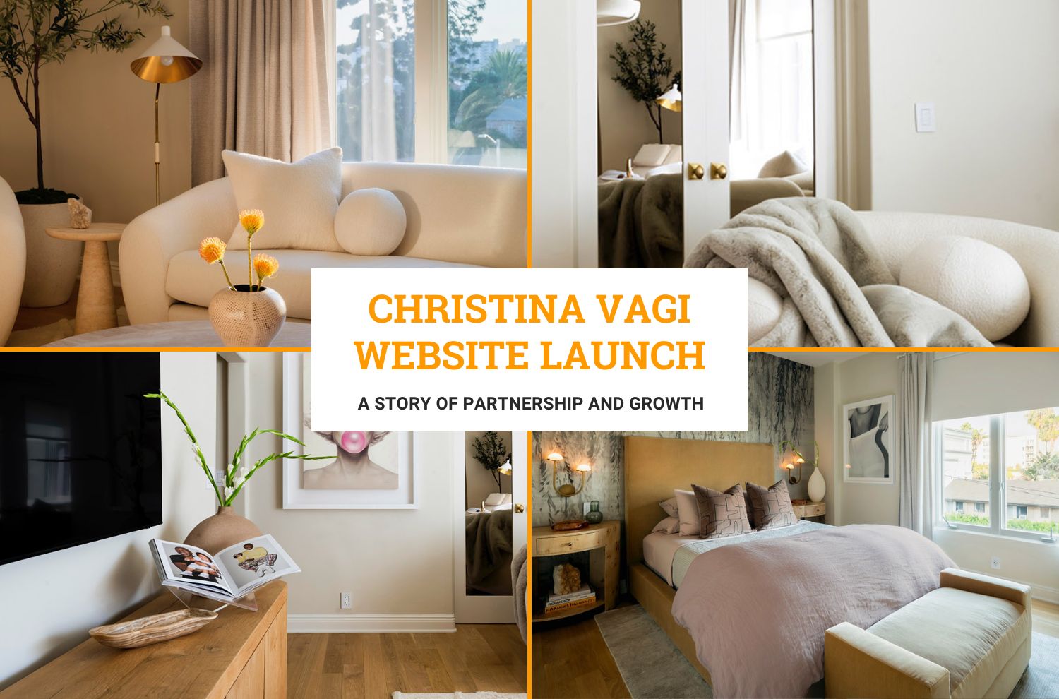 CHRISTINA VAGI WEBSITE LAUNCH: A Story of Partnership and Growth